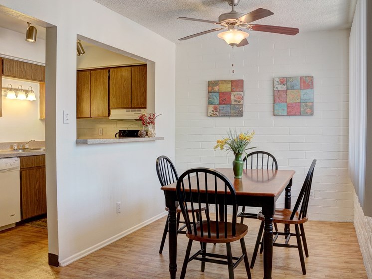 Dining Area at Canyon Vista Apartments in Tucson, AZ